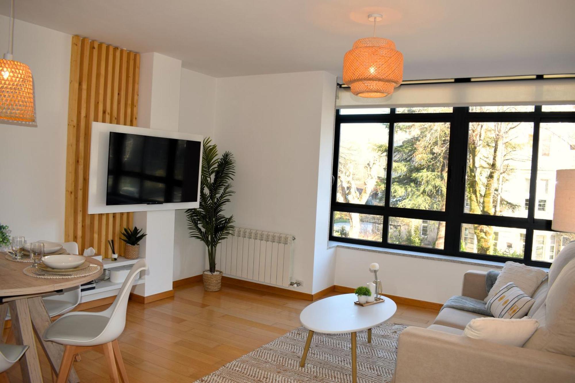 Apartamento A Xanela De Balneario Mondariz-Balneario Exterior foto